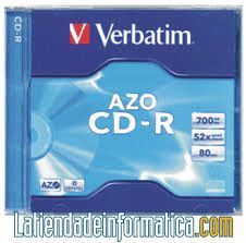 CD-R VERBATIM AZO 700 MB. 43326 (43327)