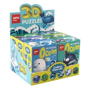 APLI KIDS PUZLE 3D OCEA 19950