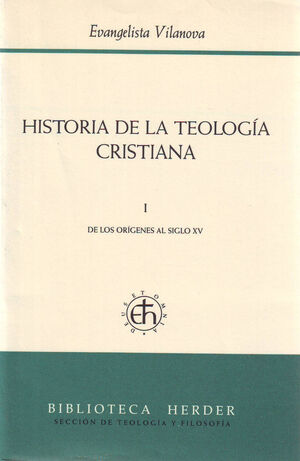 HISTORIA DE LA TEOLOGIA CRISTIANA 1